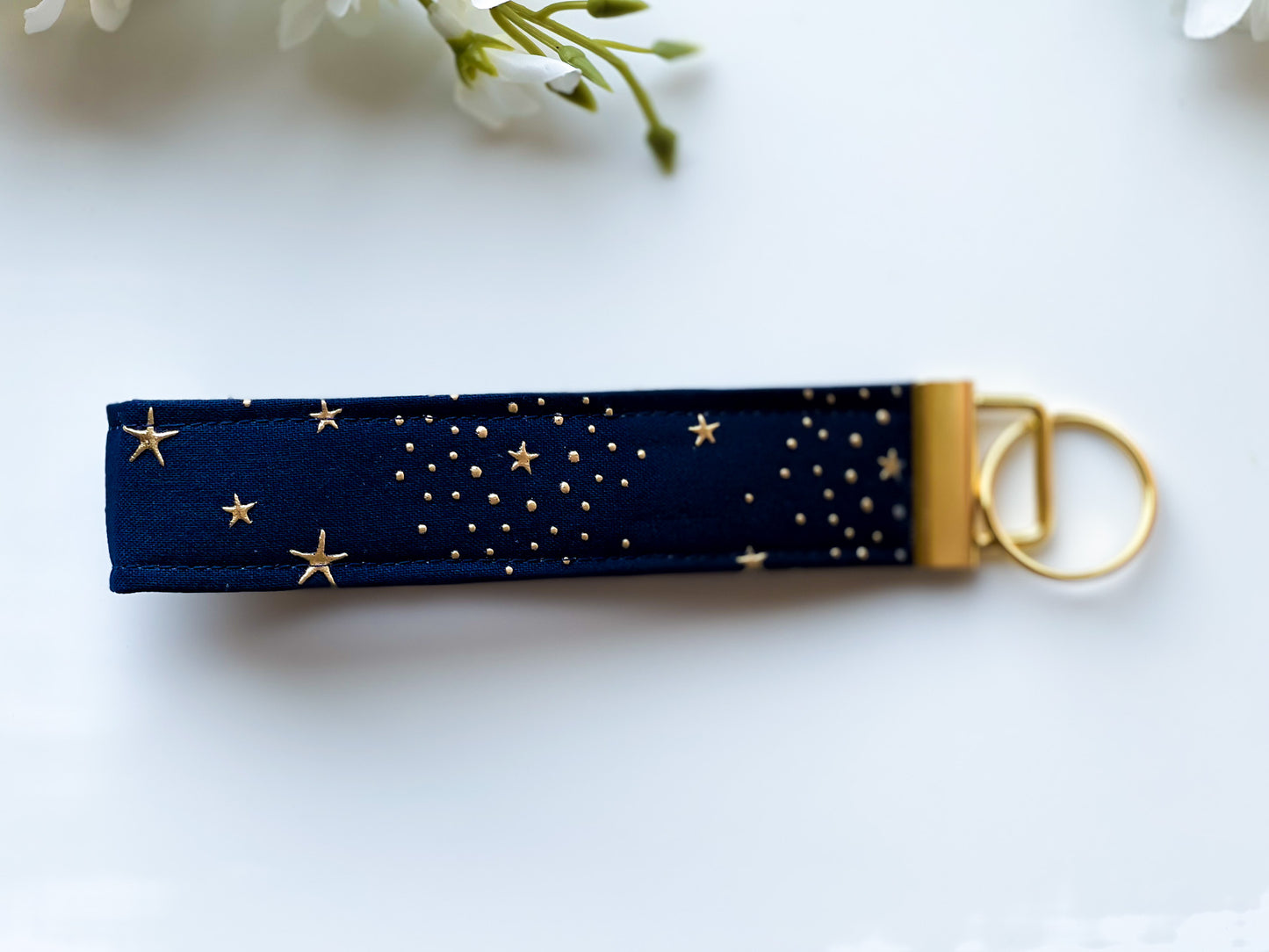 Midnight Americana Wristlet Keychain