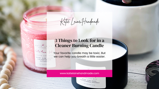 3 Things to Look for in a Cleaner Burning Candle