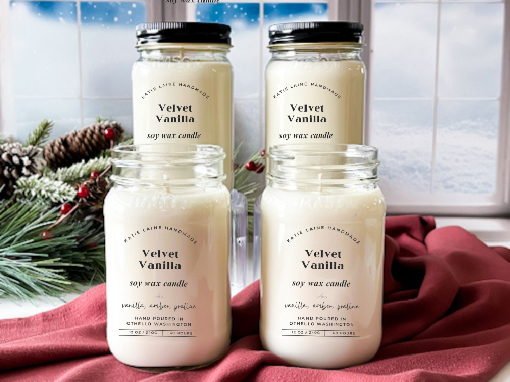 Velvet Vanilla Soy Wax  Candle or Beeswax Blend Wax Melt