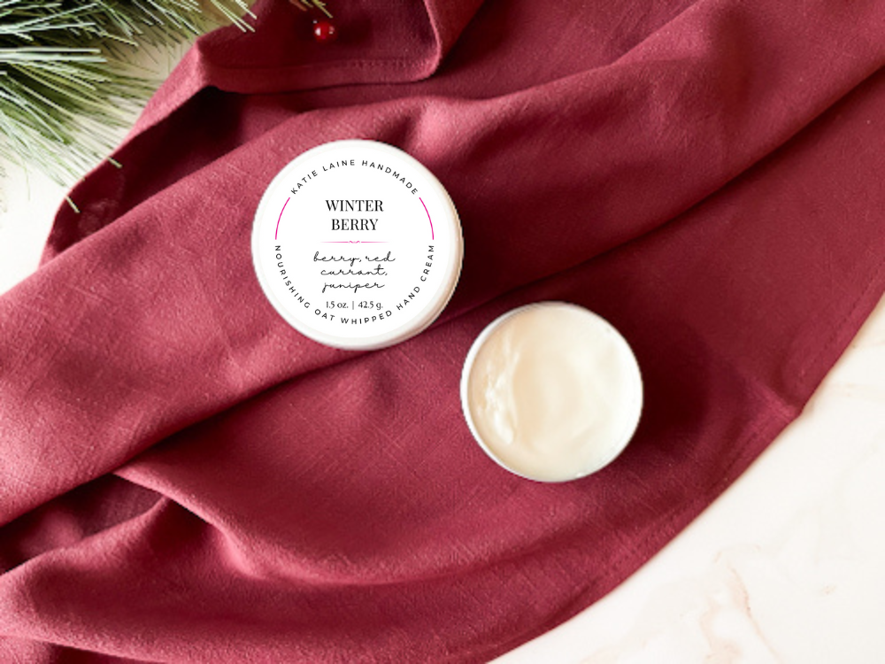 Winter Berry Soothing Oat Lotion Whipped Hand Cream