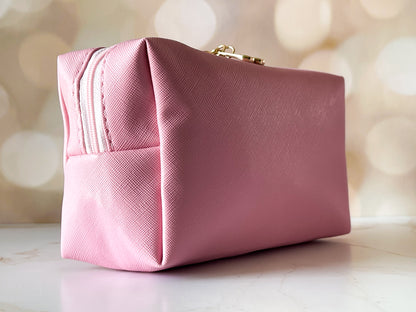 Vinyl Boxy Bag - Light Pink