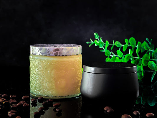 Very Vanilla Natural Soy Wax Candle [The Coffee House Collection]